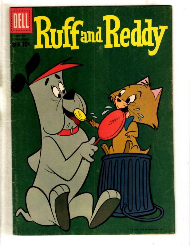 Four Color # 981 FN Dell Silver Age Comic Book Ruff And Reddy 1959 JL11