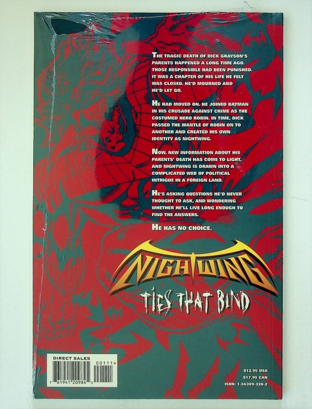 Nightwing Ties That Bind Trade Paperback DC Comics 1998 Alan Grant