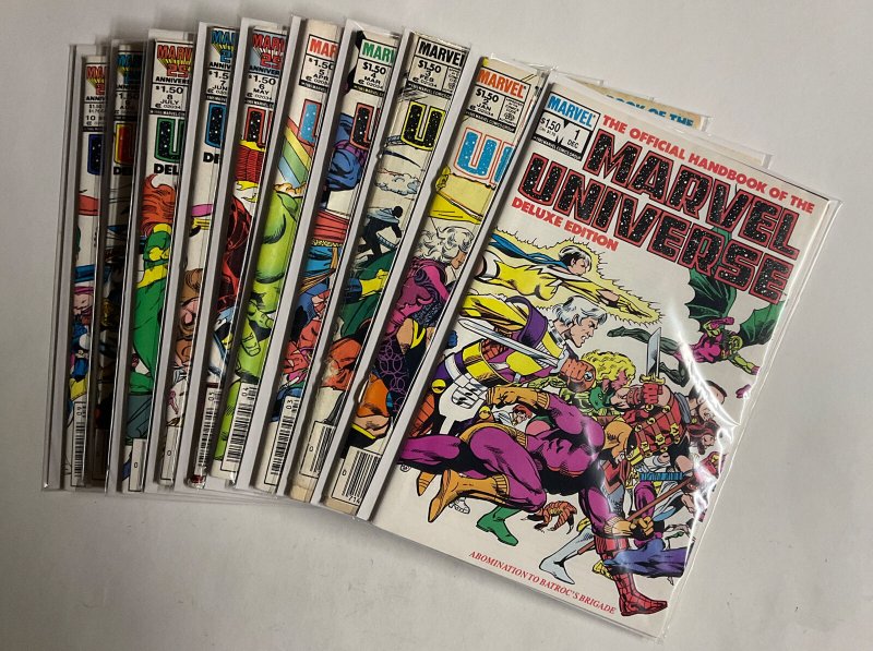 Marvel Universe 1-20 Very Fine-Near Mint #2,3 is Good+ Gd+ 2.5 Lot Run Marvel 