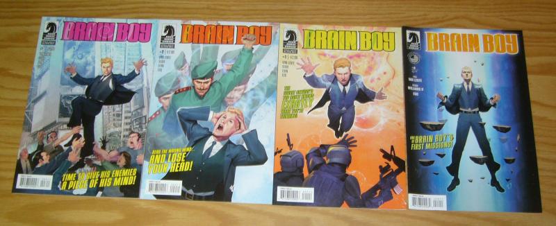 Brain Boy #0 & 1-3 VF/NM complete series - fred van lente - dark horse comics 2