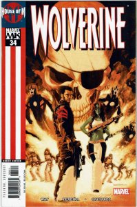 Wolverine #34 (2003 v3) Daniel Way House of M Mystique NM
