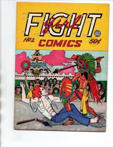 Girl Fight Comics #2 - Ebony & Ivory - underground - Print Mint - 1974 - VG