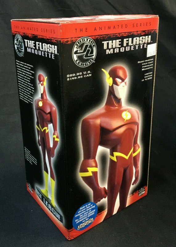 THE FLASH MAQUETTE JUSTICE LEAGUE ANIMATED MIB 1544/4500