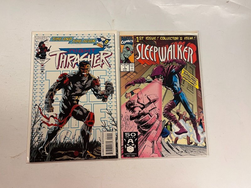 4 Marvel Comics New Warriors 8 SHIELD 27 Sleepwalker 1 Night Thrasher 12 56 RC47