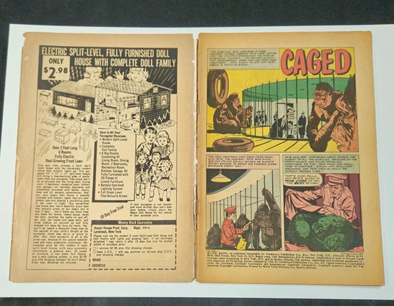 Black Magic Volume 8 #4 - Strangest Stories Ever Told - (Grade 3.5) 1961