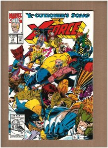 X-Force #16 Marvel Comics 1992 Unsealed W/O Card X-Cutioner's Song VF 8.0