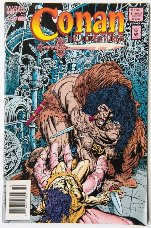 CONAN the ADVENTURER #5, NM, Robert Howard, 1994, Sword, Sorcery