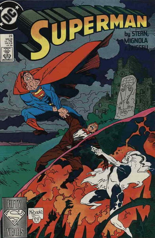 Superman (2nd Series) #23 VG; DC | low grade comic - save on shipping - details