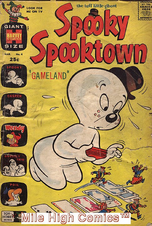 SPOOKY SPOOKTOWN (1962 Series) #4 Good Comics Book