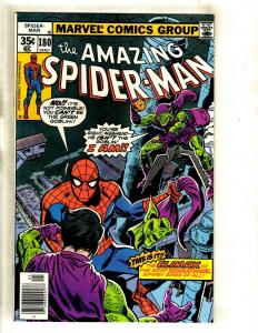 Lot Of 5 Amazing Spider-Man Marvel Comic Books # 177 178 179 180 181 Goblin GK5