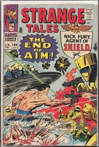 Strange Tales #149 (1966) Nick Fury