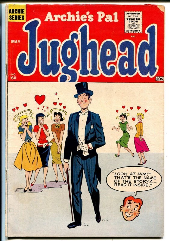 Archie S Pal Jughead 60 1960 Mlj Betty Veronica Chuck Connors Rifleman