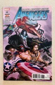 Avengers #8 (2017) Mark Waid Story Phil Noto Art Alex Ross Doctor Doom Cover