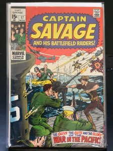 Captain Savage #17  (1969)