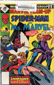 Marvel Team-Up #62 (1977) Ms. Marvel