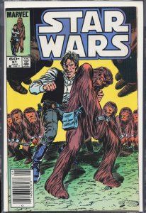 Star Wars #91 Newsstand Edition (1984) Star Wars