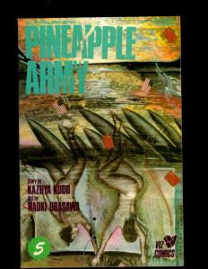 12 Comic Books Pineapple Army #1 2 3 3 4 5 6 7 8 9 10, Out of this World #5 JF20