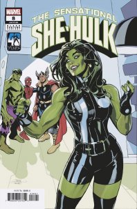 Sensational She-Hulk #8 Terry Dodson Black Costume Variant (NM)