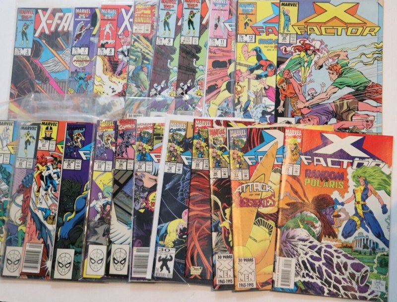 X-Factor Marvel Lot Of 21 #3-95 Comic Book