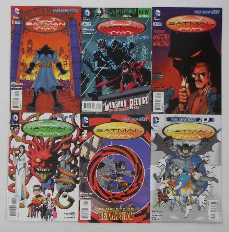 Batman Incorporated 0 & 1-13 VF/NM complete set + Special - Morrison ; DC (JCAA)