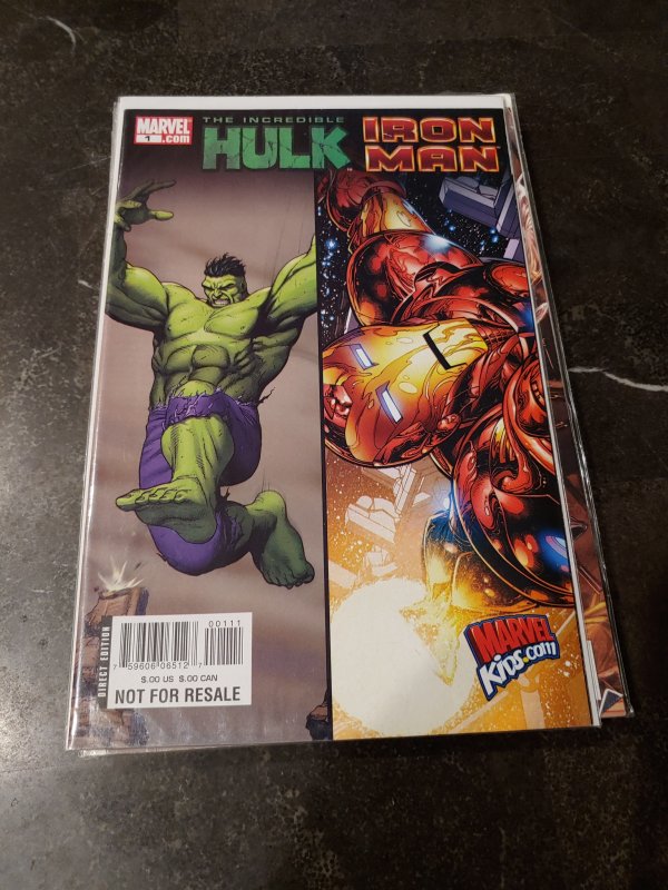 Iron Man/Hulk Sampler #1 (2008)