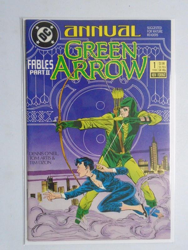 Green Arrow (1987 1st Series) Annual #1 - 8.0 VF - 1987