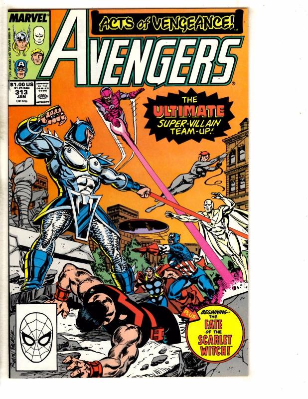 12 Avengers Marvel Comics # 311 312 313 314 315 317 318 325 326 360 + 17 18 J271