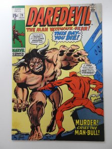 Daredevil #79 (1971) vs The Man-Bull! Beautiful VF Condition!