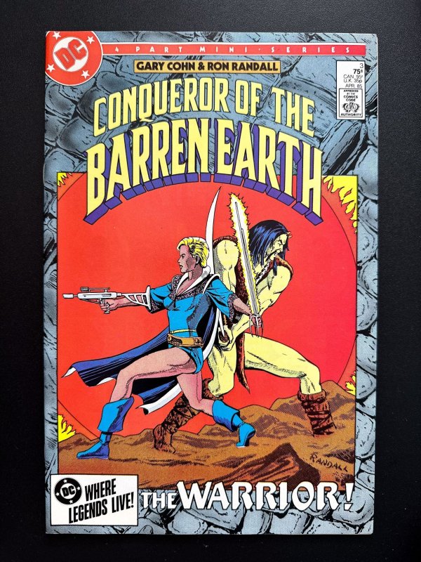 Conqueror of the Barren Earth #1-4(1985) [Lot 4bks] Bondage CVR - NM!