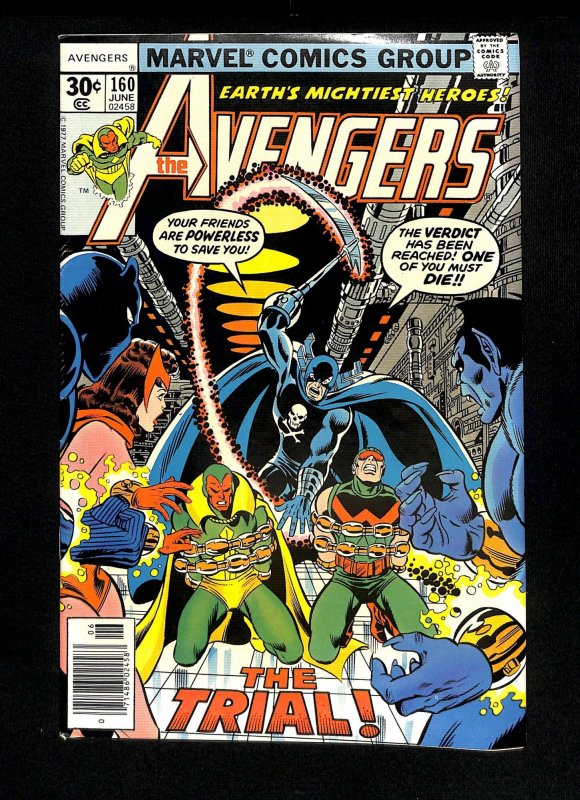 Avengers #160 Grim Reaper Appearance!