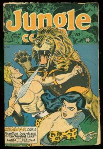 JUNGLE COMICS #96 1947-KAANGA-GOOD GIRL ART-SPICY-TABU G