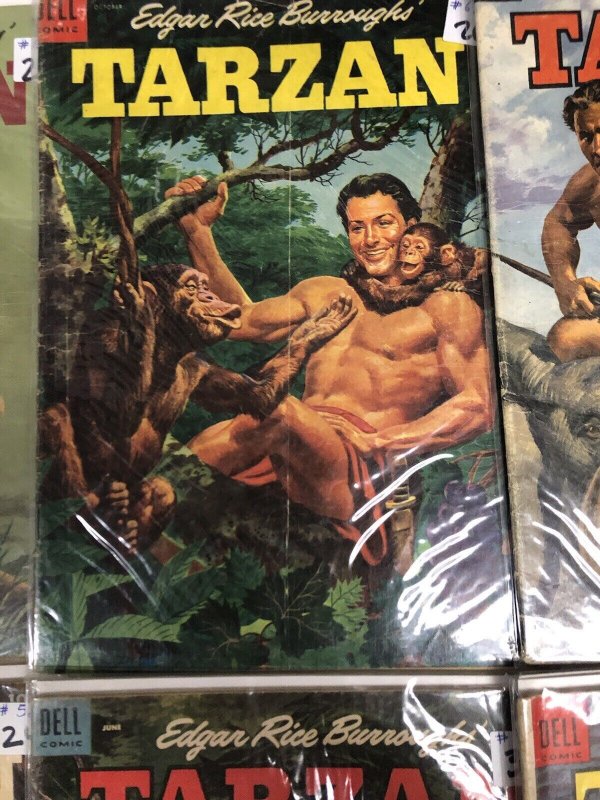 Tarzan (1954) Set Issues # 54-62 + 64 • Dell Comics • Golden Age • Rice Burrough