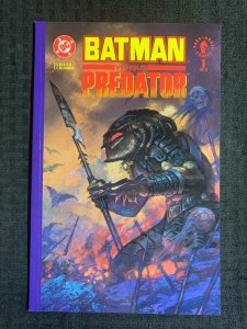 1991 BATMAN VERSUS PREDATOR #1 SC VF 8.0 1st DC Dark Horse Comics