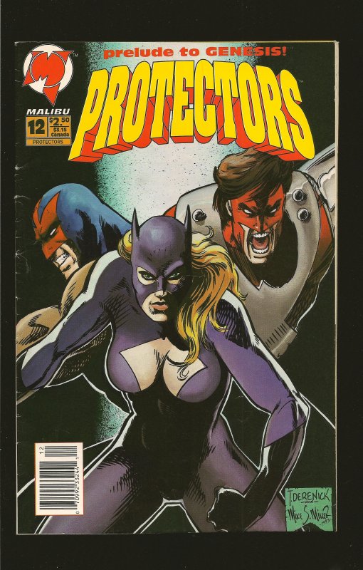 Malibu Comics Protectors #12 August 1993