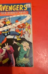 Avengers #7 Thor Zemo Enchantress Iron Man 1964 Marvel Comics Lee & Kirby