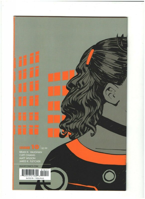 Paper Girls #10 NM- 9.2 1st Print Image Comics Brian K. Vaughan