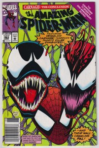 The Amazing Spider-Man #363 (1992) CARNAGE/ VENOM NEWSSTAND EDITION