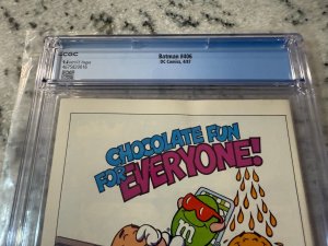 Batman # 406 CGC Graded 9.6 DC Comic Book Year One Part 3 1987 Frank Miller JH22