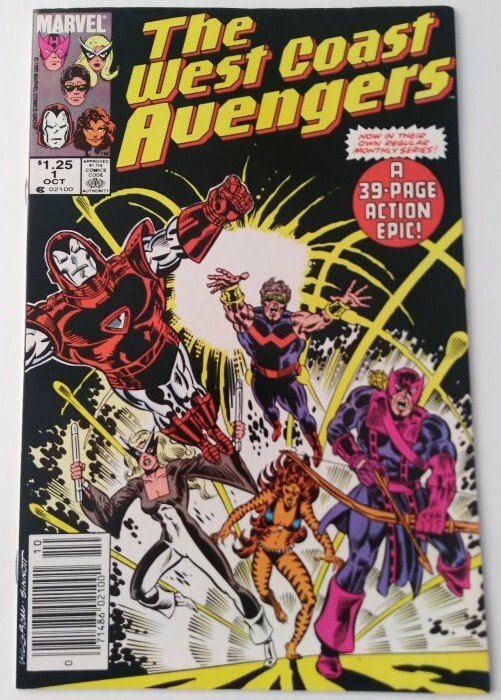 West Coast Avengers #1 Ongoing series Copper Age