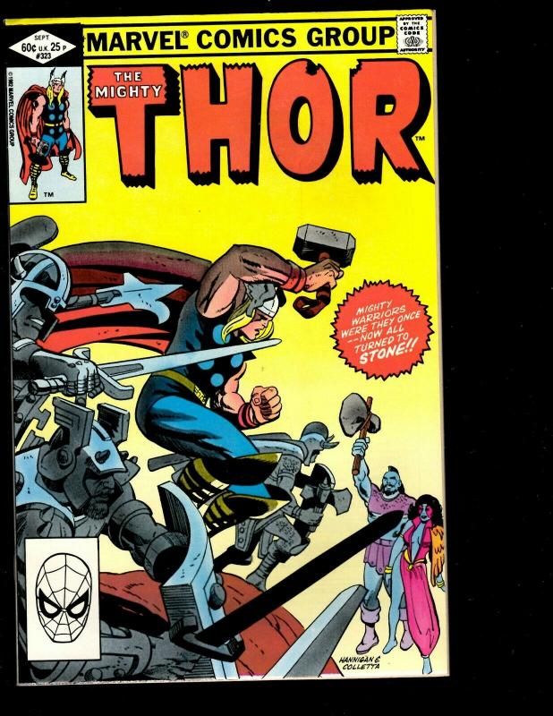 10 Thor Marvel Comics # 318 319 320 321 322 323 324 325 326 327 Spider-Man DS3