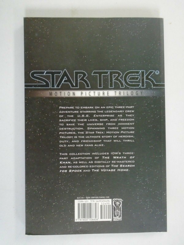 Star Trek Motion Picture Trilogy TPB SC 7.0 FN VF (2010 IDW)