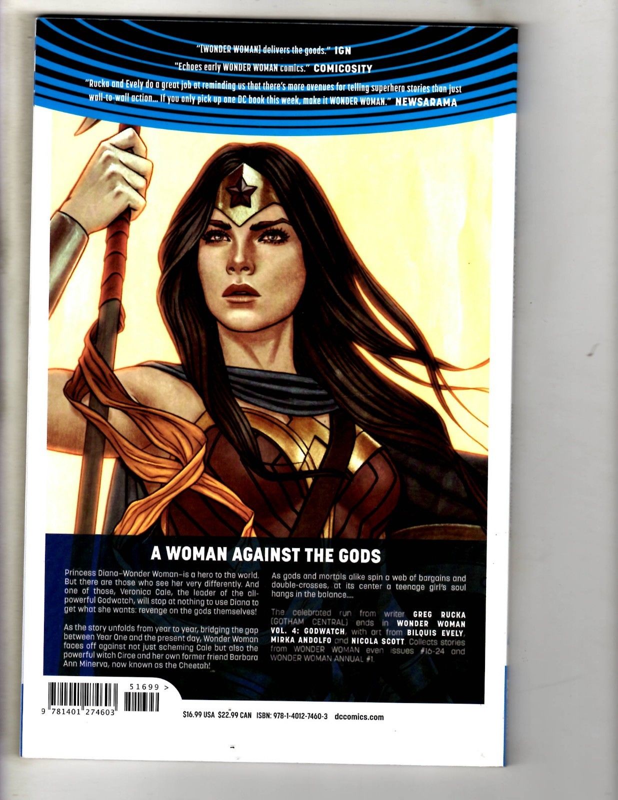 Godwatch Wonder Woman Vol Dc Comics Tpb Graphic Novel Comic Book J Comic Books