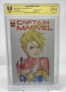 CAPTAIN MARVEL #30 - Peach Momoko Variant & Signed by Peach Momoko 9.8 