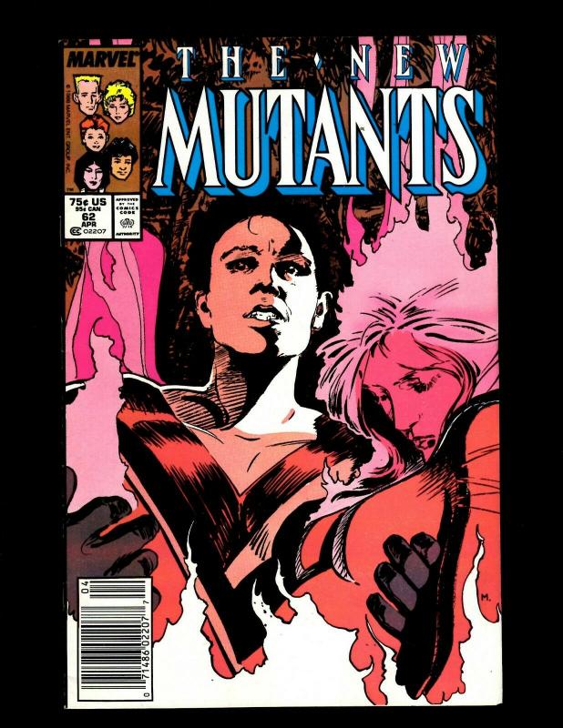 Lot of 11 New Mutants Marvel Comics #57 58 59 60 61 62 63 67 Annual 1 3 4 J412