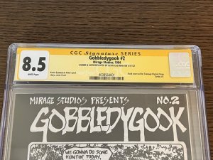 Gobbledygook #2 (1984). 8.5 CGC. Signed & Authenticated by Eastman. Holy Grail!