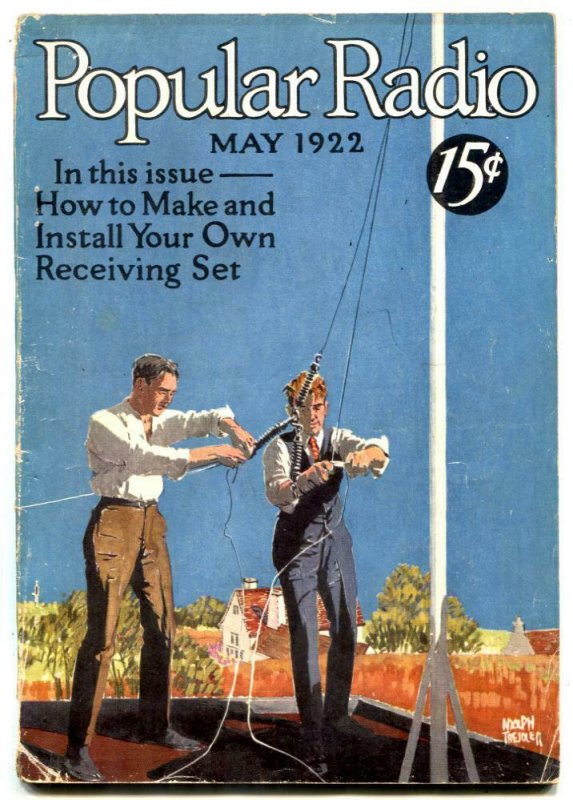 Popular Radio Magazine #1 May 1922-A Hyatt Verrill