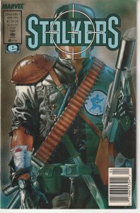 Stalkers #1 Newsstand Edition (1990)