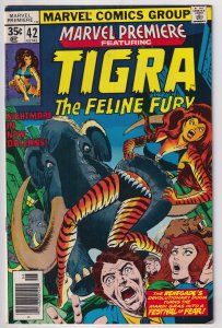 Marvel Premiere #42 (1978) Tigra
