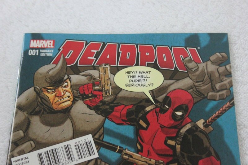 Deadpool #1 Variant 2016
