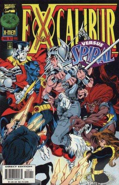 Excalibur 1988 series # 74 near mint comic book